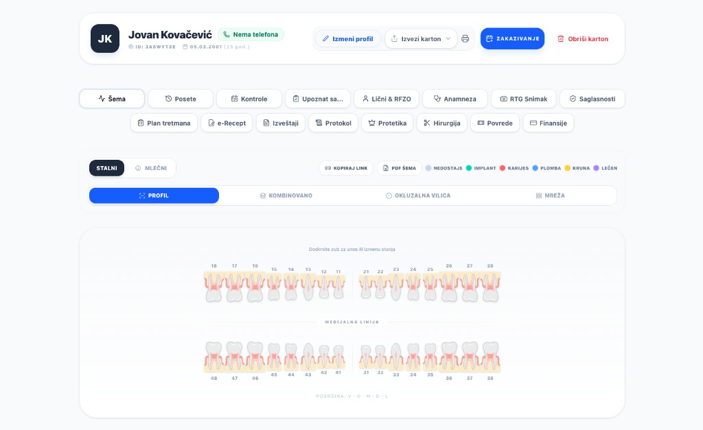 DentFlow — Anwendungsvorschau