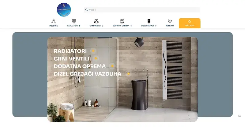 VeniVladiMo – Beispiel für Website-Entwicklung in Novi Sad