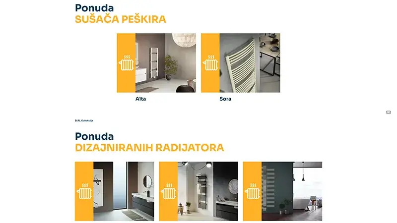 VeniVladiMo – Beispiel für Website-Entwicklung in Novi Sad